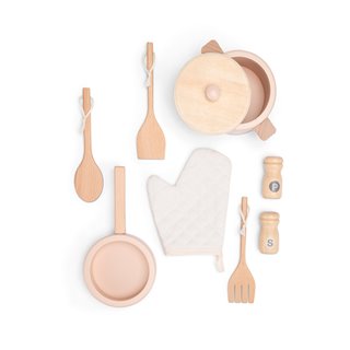 Kitchenette rattan pink
